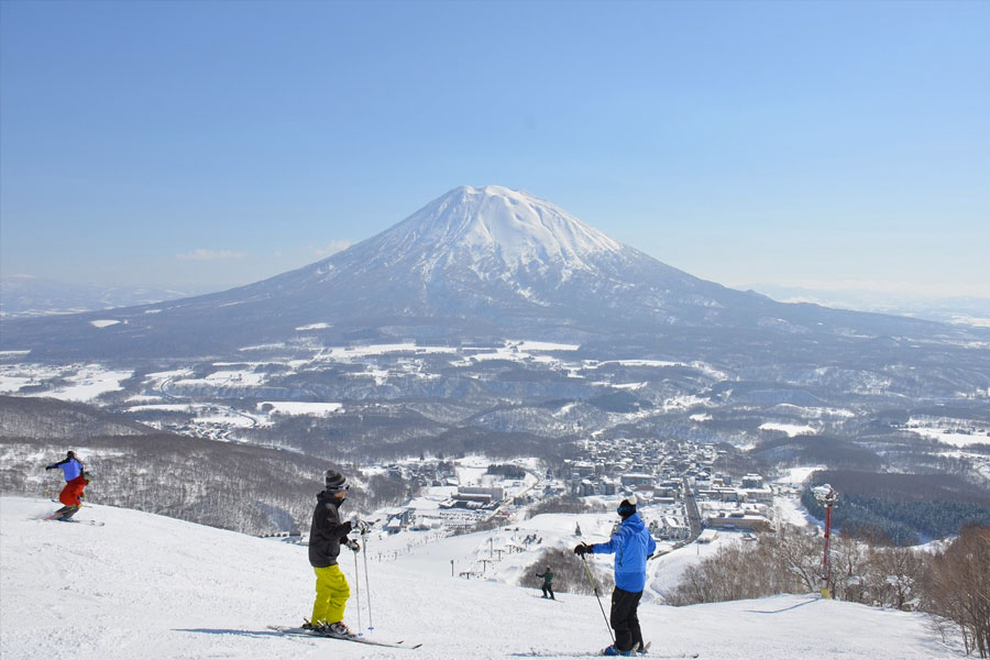 esquiar en japon