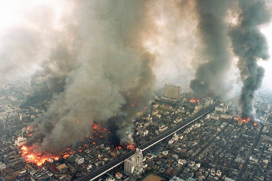 terremoto de Kobe Japon