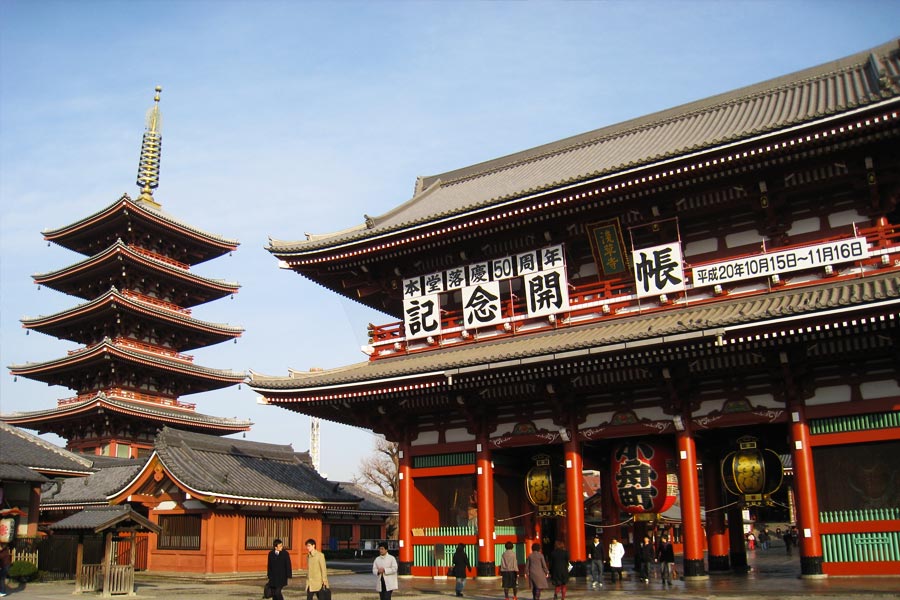 Templo Sensoji en Tokio